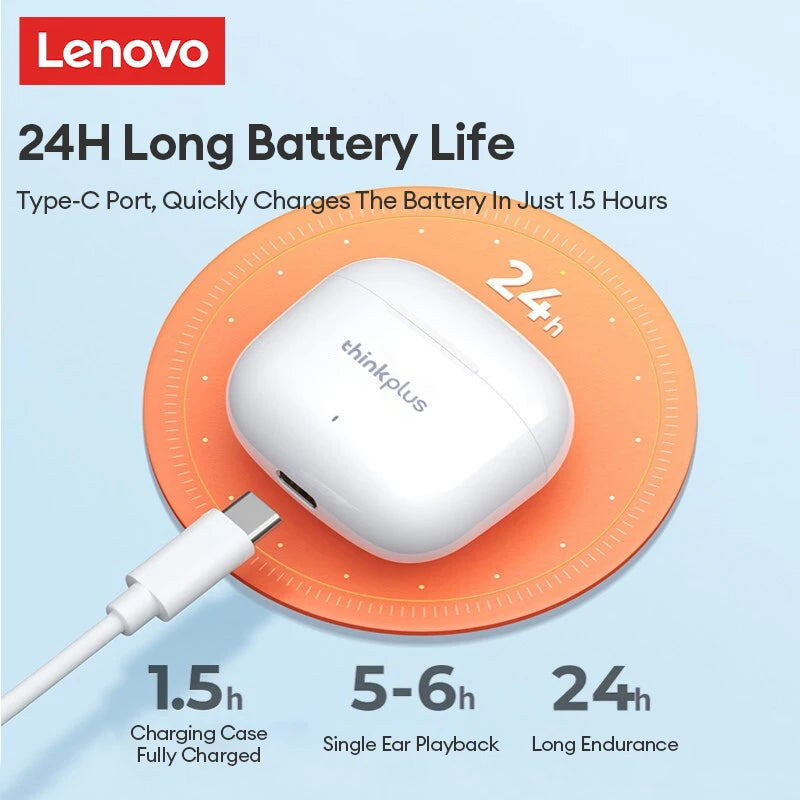 Lenovo LP40 Pro Earburds Wireless Bluetooth