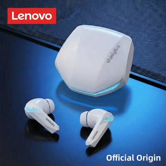 Lenovo GM2 Pro Earphone Bluetooth 5.4 Sport Headphones with Mic 9D Stereo 6 Earbuds Dual Modes for Music Game Wireless Headset